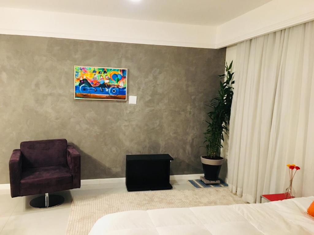 Flat Luxuoso, Confortável e Moderno room 5